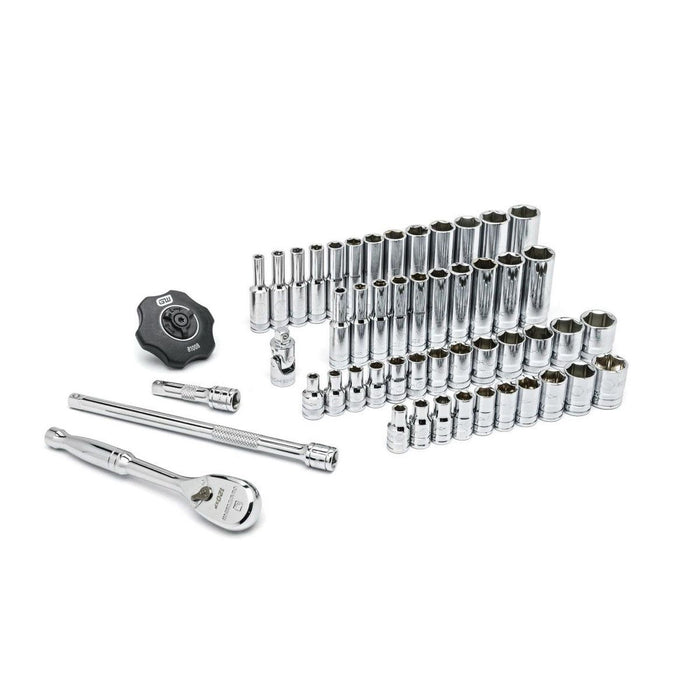 Gearwrench Set Skt Std/Dp 1/4Dr 6Pt 51Pc Sae/Met