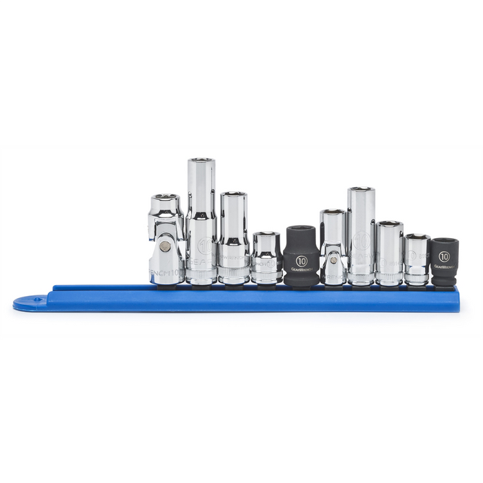 Gearwrench Set Skt 1/4 3/8Dr 10MM 10Pc