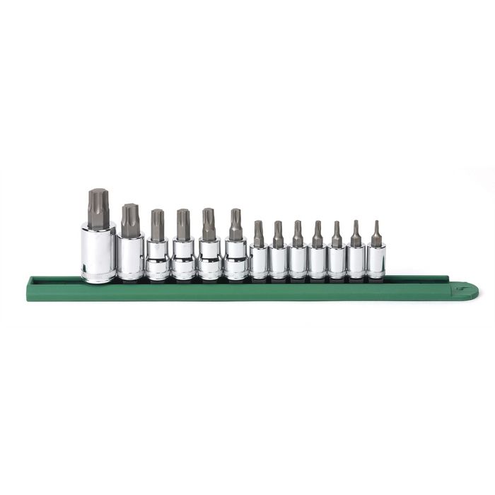 Gearwrench Piece 1/4 Inch, 3/8 Inch & 1/2 Inch Drive Torx Bit Socket Set