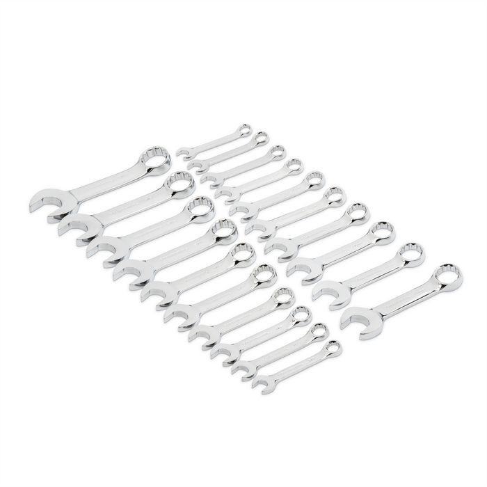 Gearwrench Piece 12 Point Stubby Combination SAE/Metric Wrench Set
