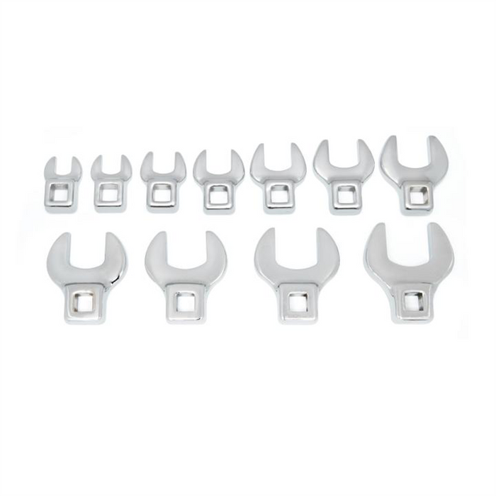 Gearwrench Piece 3/8 Inch Drive Crowfoot SAE Wrench Set