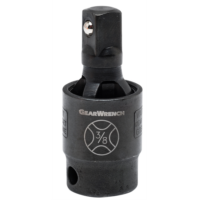 Gearwrench 3/8 Inch Drive X-Core Pinless Impact Universal Joint