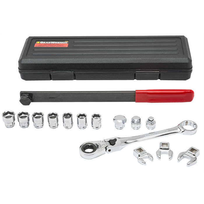 Gearwrench Set Wr Serp Blt Tl W/ Flex Head
