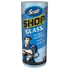Scott® 32896 Shop Towel, 11 x 8.67 in, 90, Hydroknit, Blue, 1 Plys