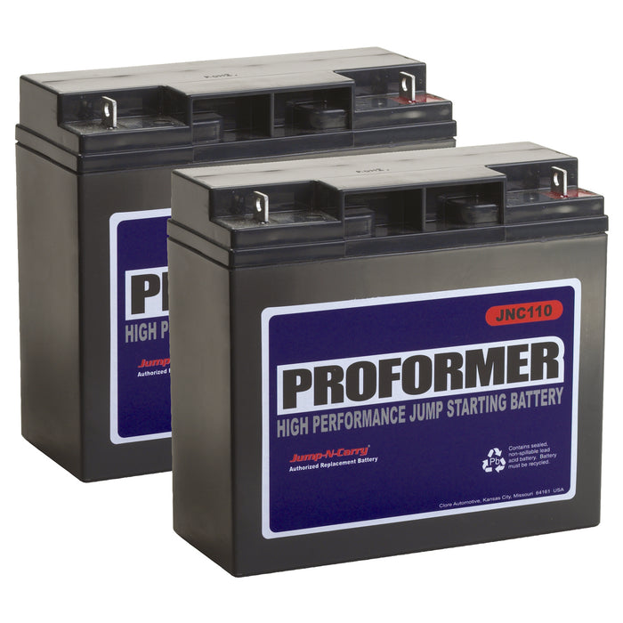 Clore Automotive LLC Clore Proformer - Replacement Battery for JNC1224 (2 Batteries)