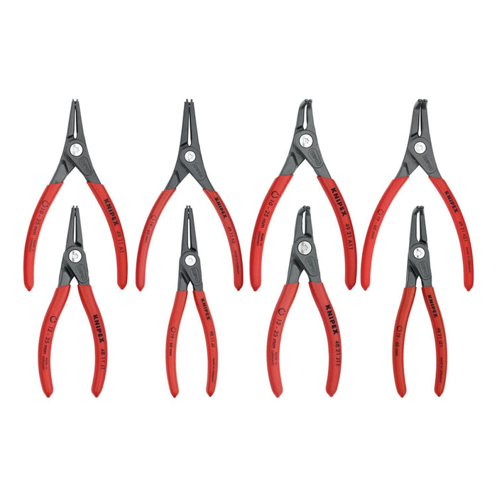Knipex Tools 8 Pc. Precision Circlip Pliers Set