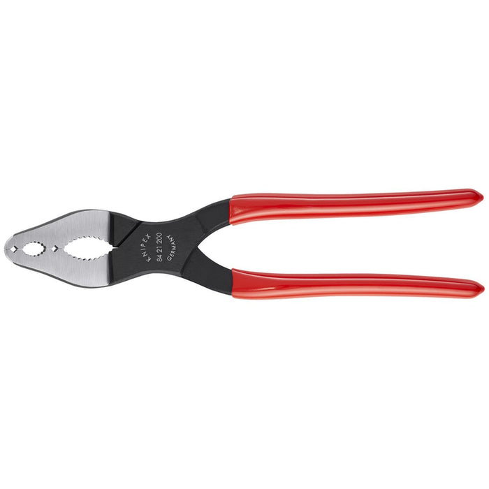 Knipex Tools Cycle Pliers 20° Angled, 8", Plastic Coating