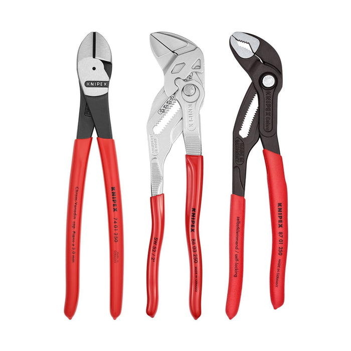 Knipex Tools "3 Pc 10" Pliers Set