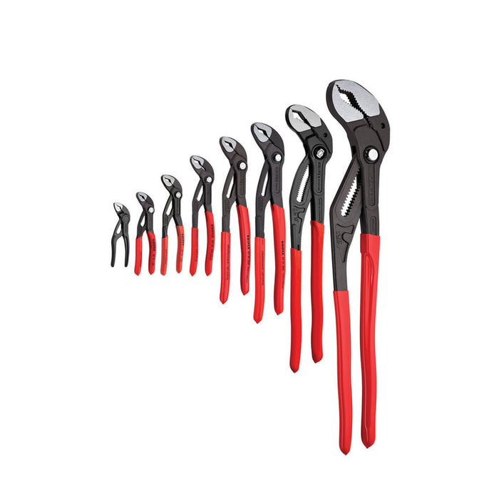 Knipex Tools Cobra QuickSet Water Pump Pliers Set contains 4", 5", 6", 7", 10&qu