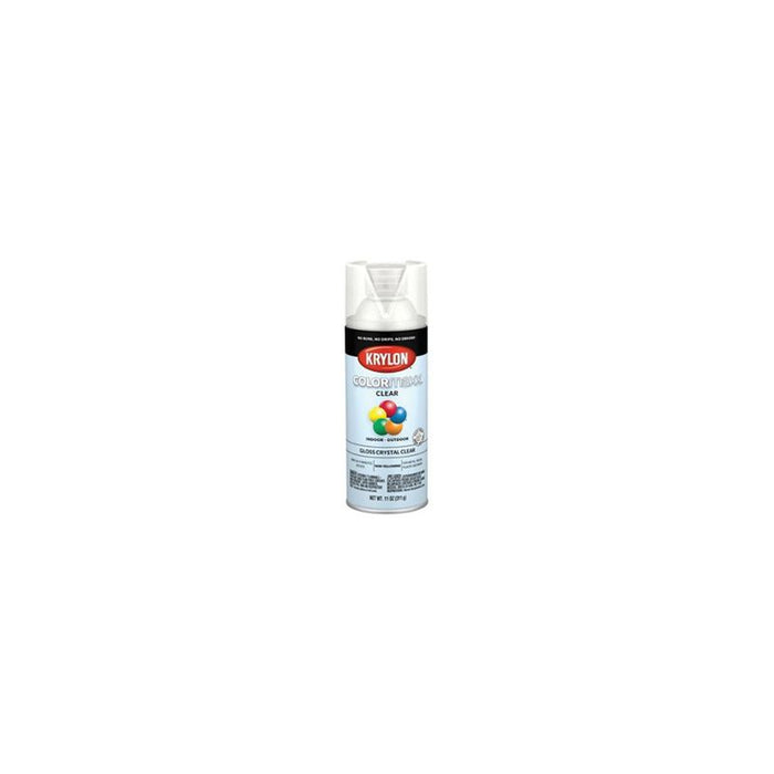Krylon COLORmaxx 5548 Spray Paint, 12 oz Aerosol Can, Flat White, Up to 25 sq-ft Coverage