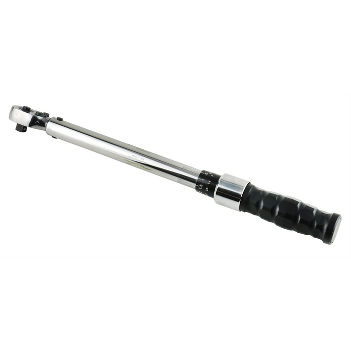 K Tool International Torque Wrench Ratcheting 3/8 Inch Drive 10-100 Foot/Pounds USA