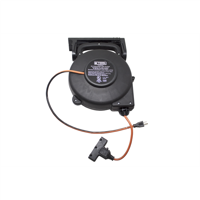 K Tool International ft Retractable Triple Tap Reel