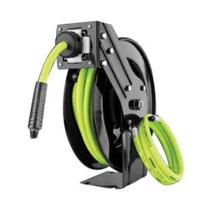 Legacy Manufacturing Co. Flexzilla L8611FZ Open Face Air Hose Reel, MNPT, 50 ft L, 300 psi Working,