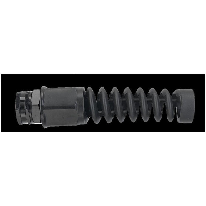 Legacy Manufacturing Co. Reusable End Hose Coupling, 5/8 In Barbed X 3/4 In Mght, Plastic