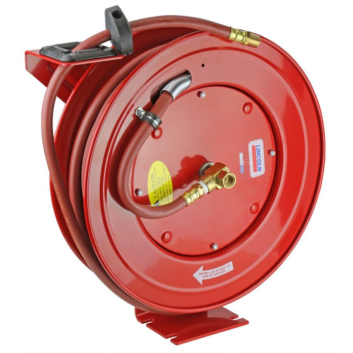 Lincoln Industrial Lincoln B Series 83753 Hose Reel, 50 Ft Hose, 3/8 In Diameter Hose