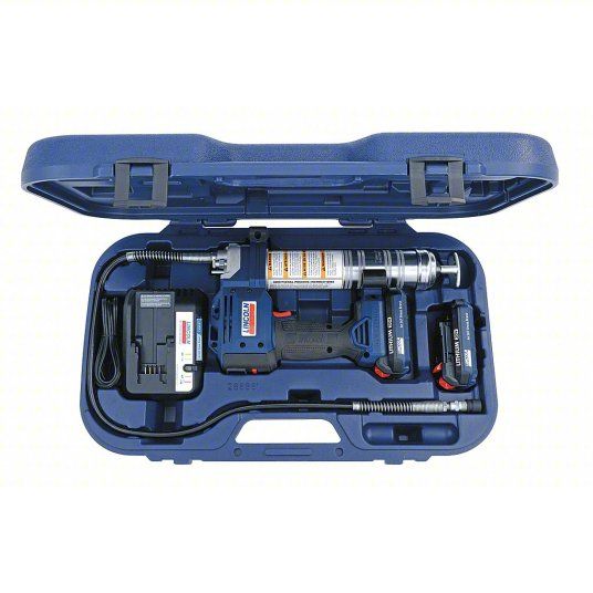 Lincoln Industrial Lincoln 1884 Dual Battery, 20 V Battery, Lithium-Ion Battery