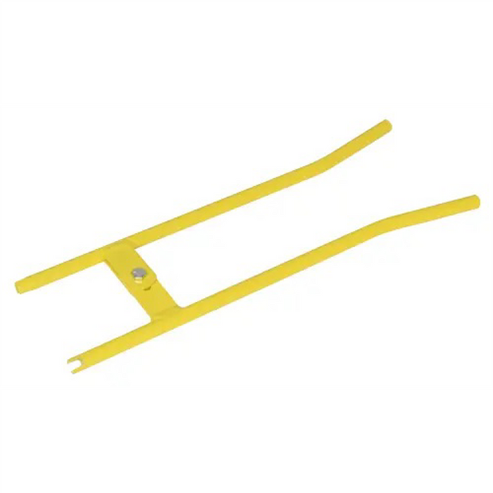 LISLE SPECIALTY TOOLS Truck & Trailer Brake Spring Tool, Yellow