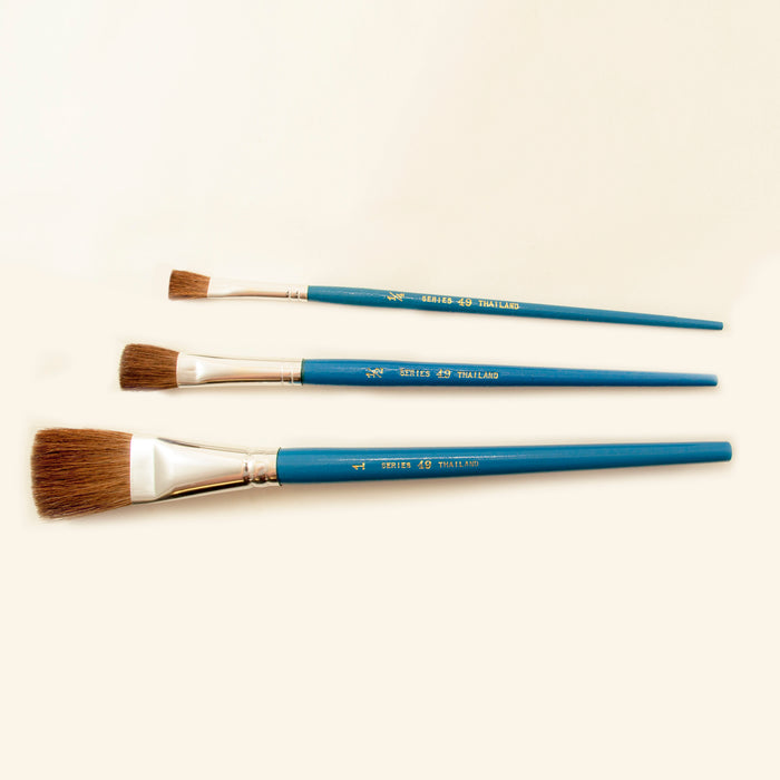 Mack Brushes Camel Hair Flats
