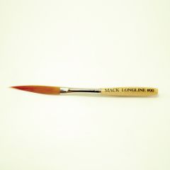 ANDREW MARK 75-00 75 Series Synthetic Striper Brush, #00 Brush, Wood Handle