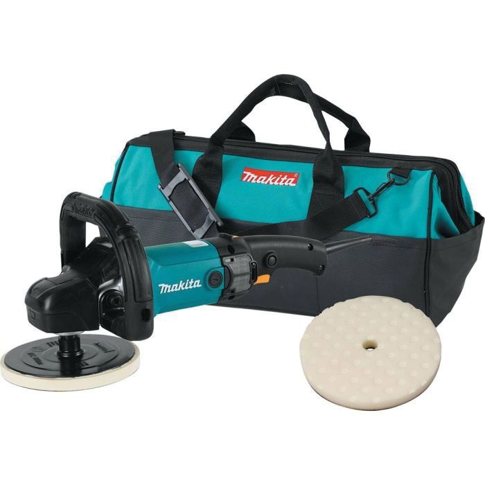 Makita Tools Makita 9237CX2 Corded Electric Polisher And Sander Kit, 7 in Dia Pad, 5/8-11 Arbor, 0 t