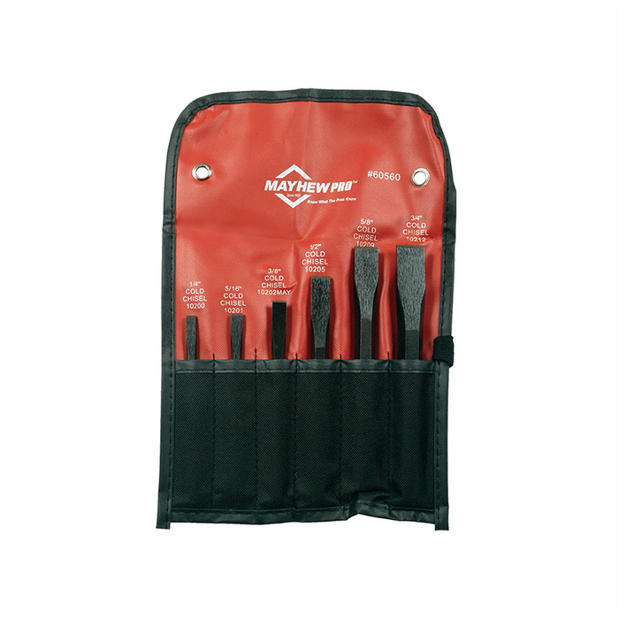 Mayhew Tools 6 PC Cold Chisel Kit