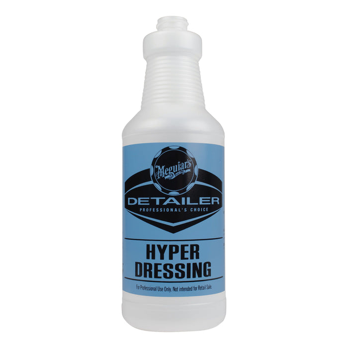 Meguiar's Detailer D20170 Pre-Labeled Bottle, 32 oz, Use With: D170 Detailer Hyper-Dressing