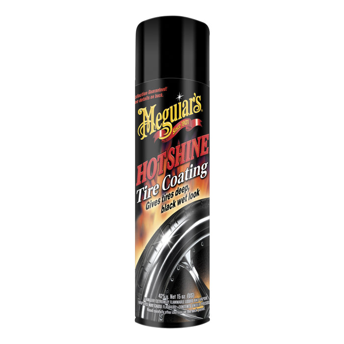 Meguiar's Hot Shine Tire Coating G13815 15 oz Clear Mist Aerosol Can