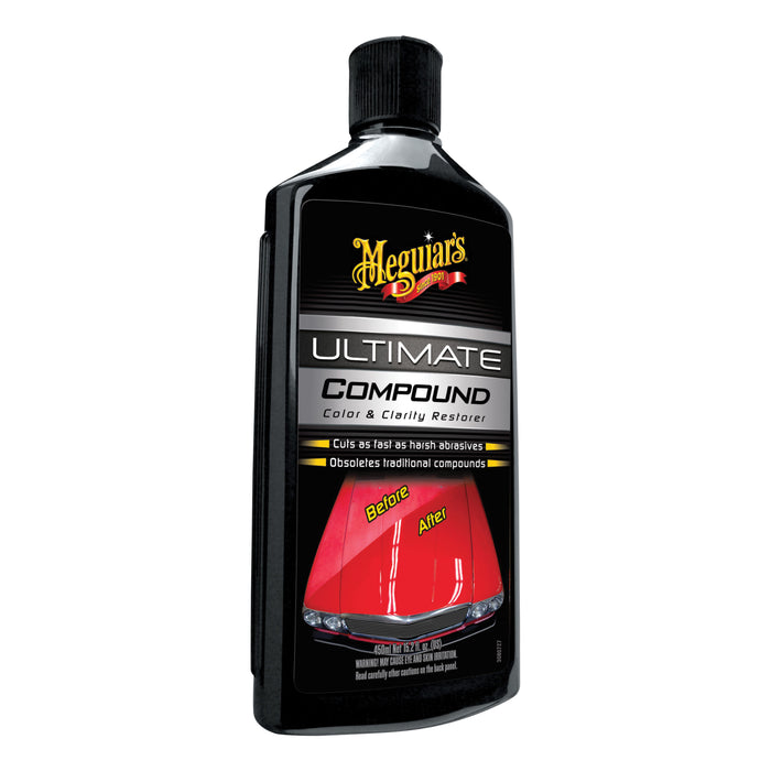 Meguiar's G17216 Ultimate Compound 15.2 oz Creamy White Bottle