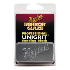 Meguiar's® Mirror Glaze® Professional Unigrit® K1500 Hi-Tech Finesse Sanding Block, 1500 Grit