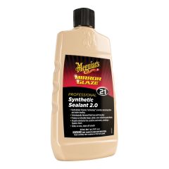 Meguiar's® Mirror Glaze® M2116 Synthetic Sealant, 16 oz Bottle, Gloss, Creamy Purple, Liquid