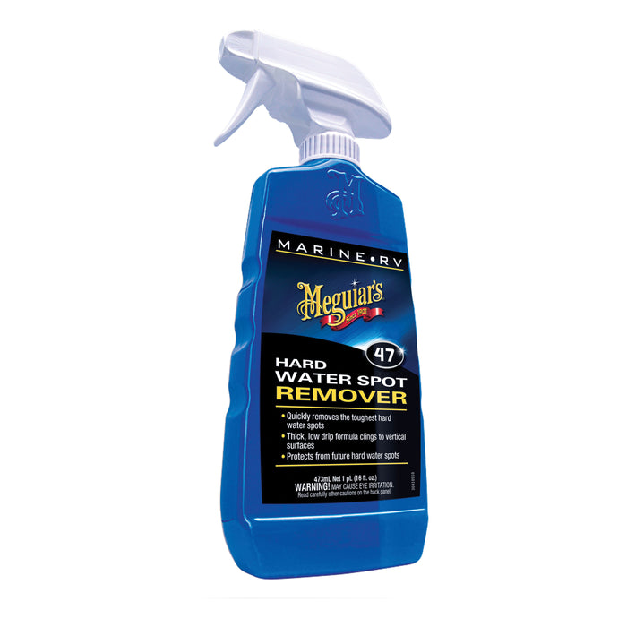 Meguiar's Hard Water Spot Remover M4716 16 oz Milky Blue Spray Bottle