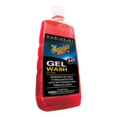 Meguiar's® M5416 Marine/RV Rich Suds Gel Wash, 16 oz Bottle, Bright Yellow, Liquid
