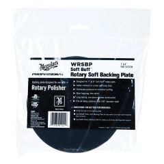 Meguiar's® Soft Buff™ WRSBP Rotary Soft Backing Plate, 7 or 8 in Dia, 5/8 in Arbor/Shank