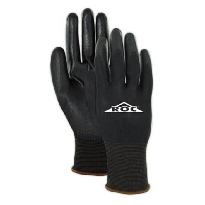 Magid Glove and Safety Magid ROC Poly Palm Coated Gloves Sz 7 Small 12-PR