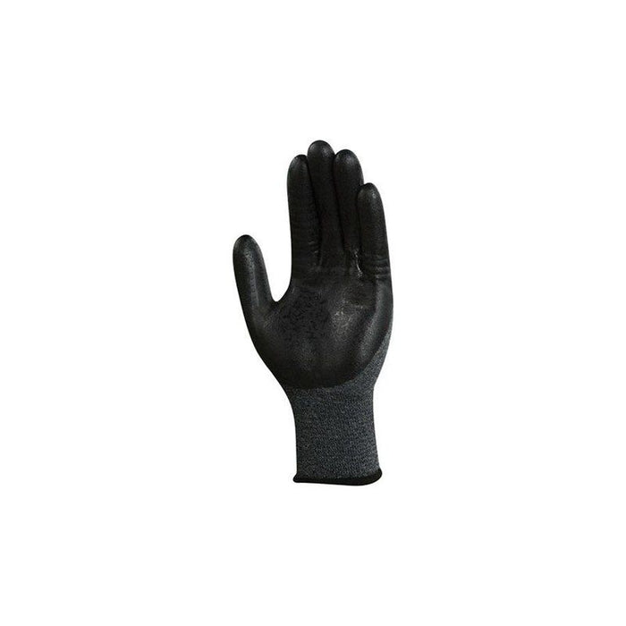 Microflex ActivArmr 97-007M Light-Duty Coated Gloves, Medium, Foam Nitrile, Black/Gray/Orange
