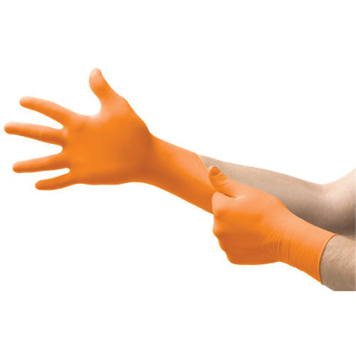 Microflex Corp. Microflex Blaze N483 General Purpose Disposable Exam Gloves, Large, Nitrile, Texture — view 2