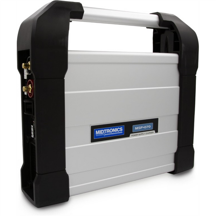 Midtronics 70A Power Supply Battery Charger with 3M Field-Replaceable Charge Cables