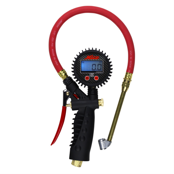 Milton Industries, Inc. Digital Inflator Gauge with Dual Head Chuck