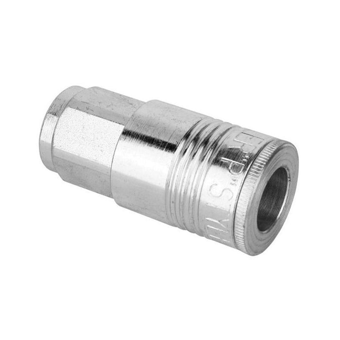 Milton Industries, Inc. Milton 1803 P-Style Coupler, 1/4 in, FNPT, 300 psi, Steel
