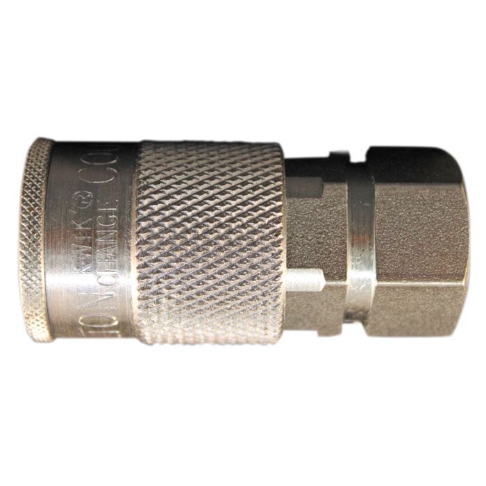 Milton Industries, Inc. Milton 1835 H-Style Coupler, H-Style, 3/8 in, FNPT, Steel โ view 2