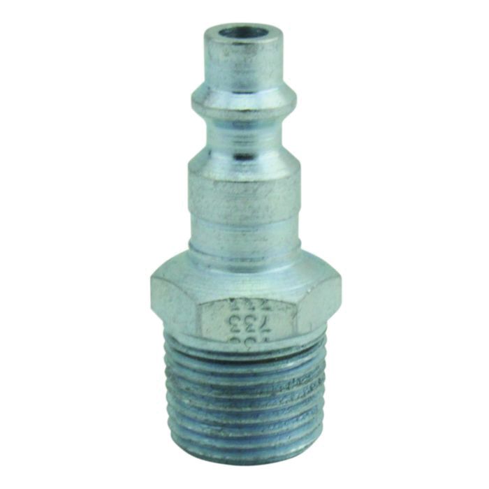 Milton Industries, Inc. Milton 733 M-Style Plug, M-Style, 3/8 in, MNPT, Steel โ view 4