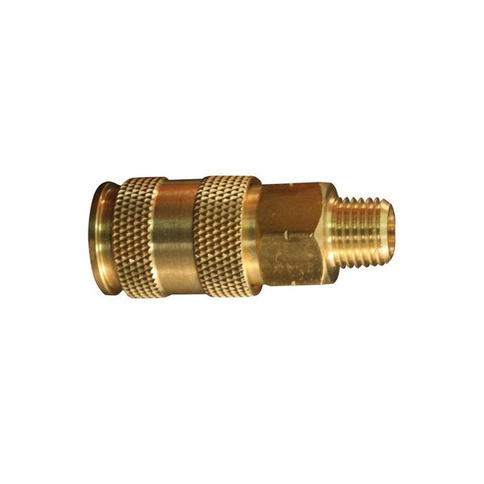 Milton Industries, Inc. Milton Highflowpro 765 V-Style European Interchange Coupler, 1/4 in, MNPT