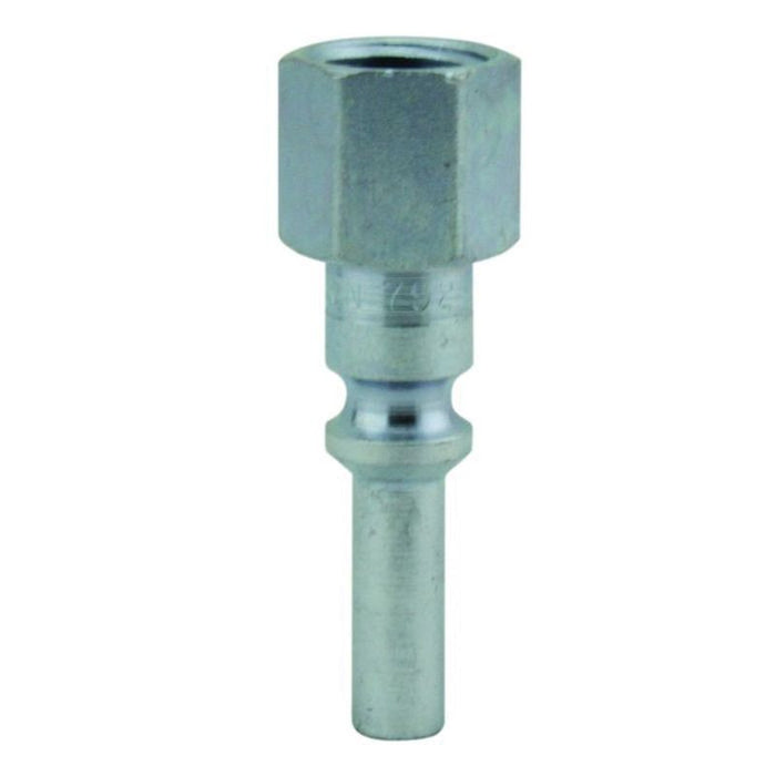 Milton Industries, Inc. Milton 792 L-Style Plug, 1/4 in, FNPT, 300 psi, Steel โ Zinc โ view 3
