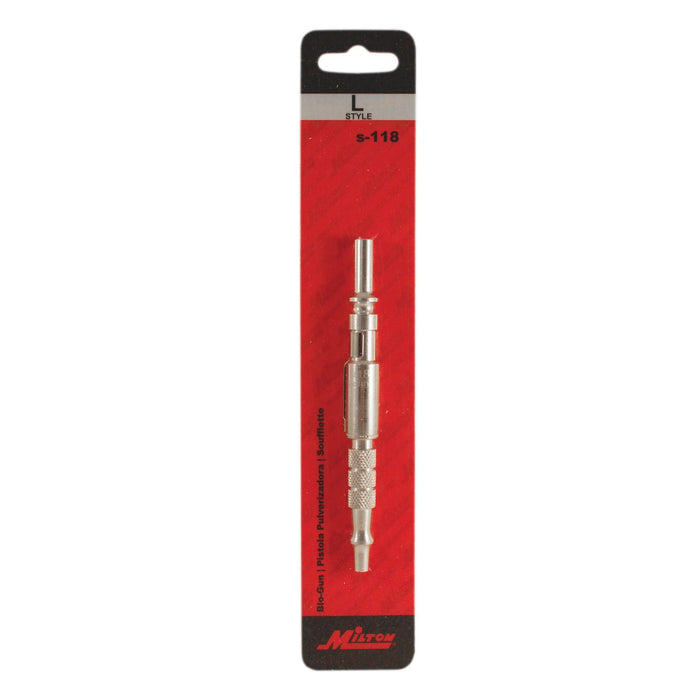 Milton Industries, Inc. Milton S-118 Adjustable L-Style Pocket Blow Gun, 150 psi, 15.9 scfm