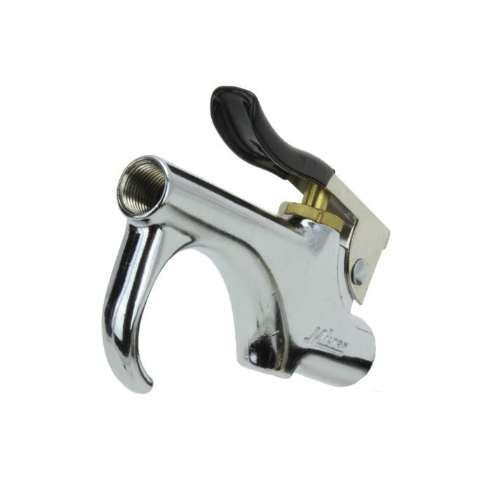 Milton Industries, Inc. Milton S-148 Lever Hook Blow Gun, 150 psi, 1/4 in NPT Air Inlet, 11.7 scfm (