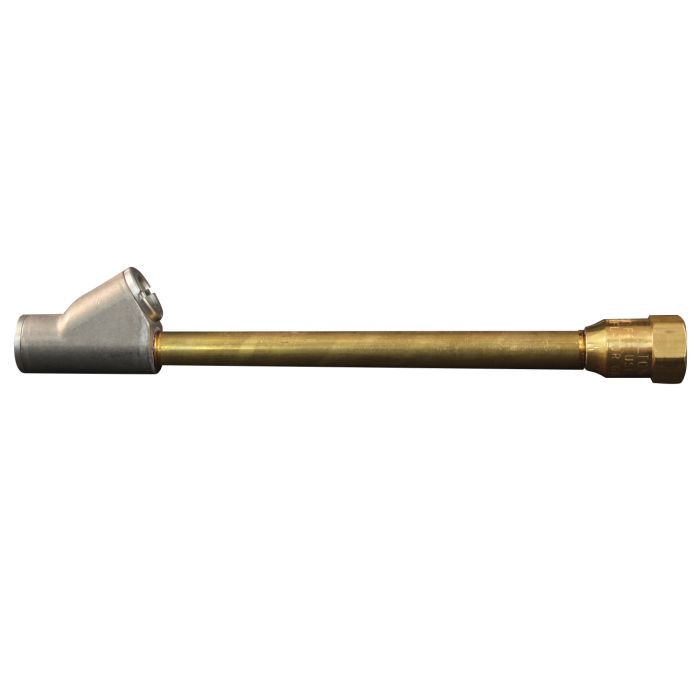 Milton Industries, Inc. Milton S-693 Dual Head Straight Foot Air Chuck, Brass, Silver โ view 2