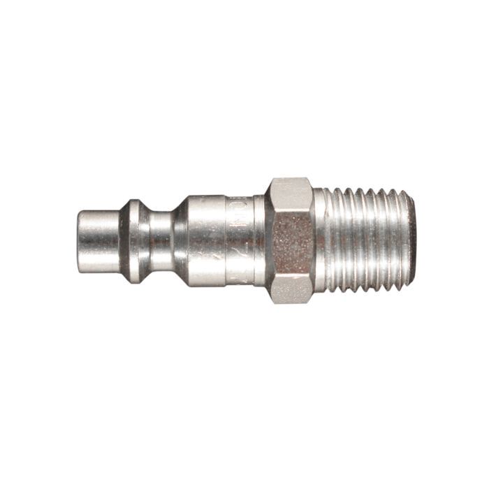 Milton Industries, Inc. Milton S-727 M-Style Plug, 1/4 in, MNPT, Steel — view 2