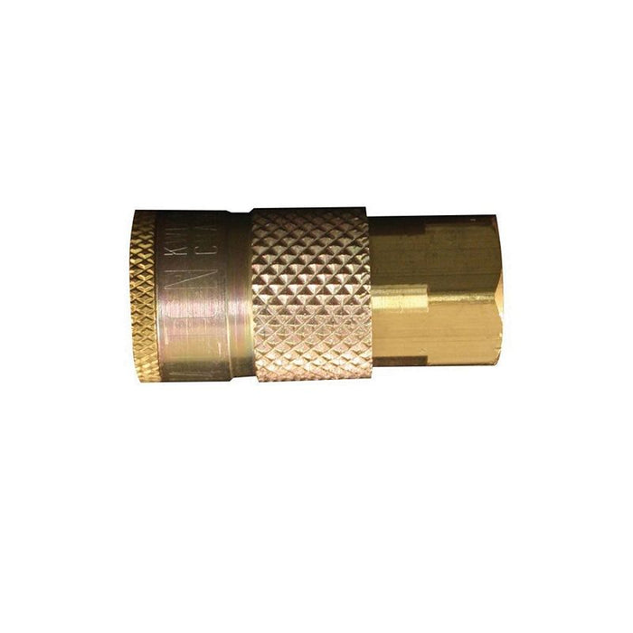 Milton S-785 T-Style Quick-Connect Coupler, 1/4 in, FNPT, Brass — view 3