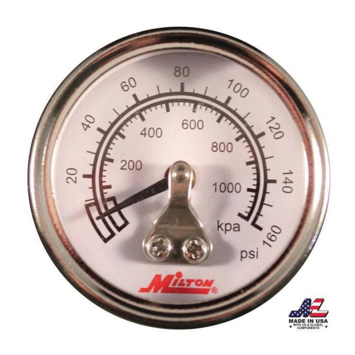 Milton Industries, Inc. Mini Gage 1/8" NPT, 0-160 PSI — view 2