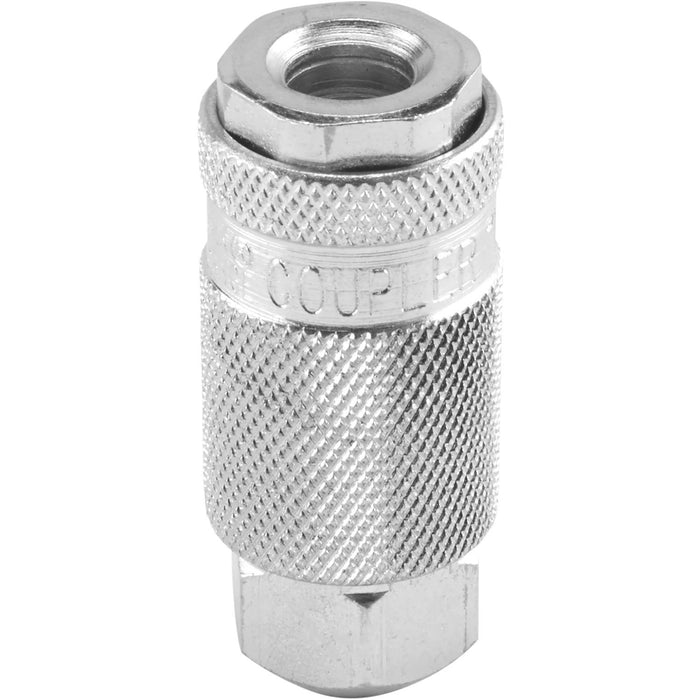 Milton Industries, Inc. Milton S-790 L-Style Coupler, 1/4 in, FNPT, Steel